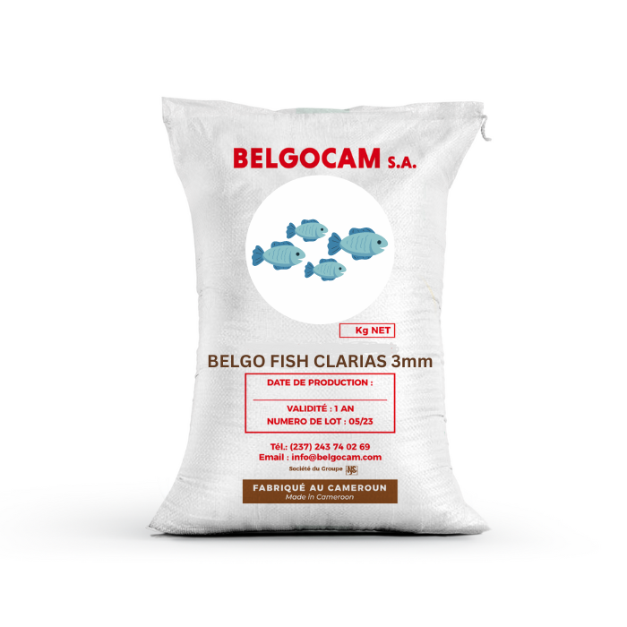 BELGO FISH CLARIAS 3mm 5kg