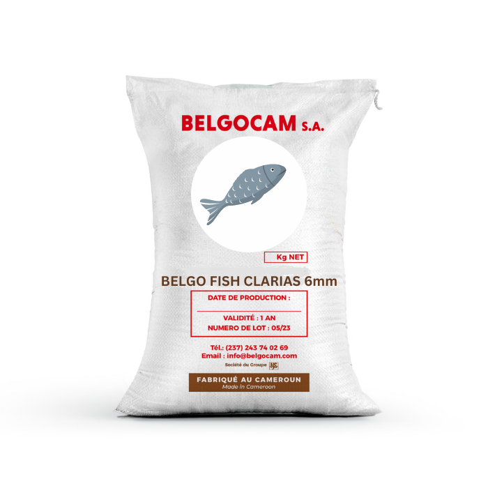 BELGO FISH CLARIAS 6mm 5kg